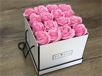 פרחי סבון FLOWER BOX/ ורוד